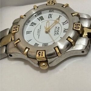151 Anne Klein Two-Tone Roman Numeral Watch